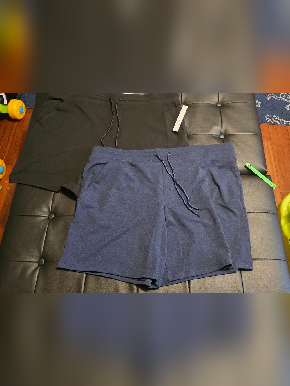 Athletic works Mens XL Terry shorts moisture wicking new with tags! 2 Pairs!